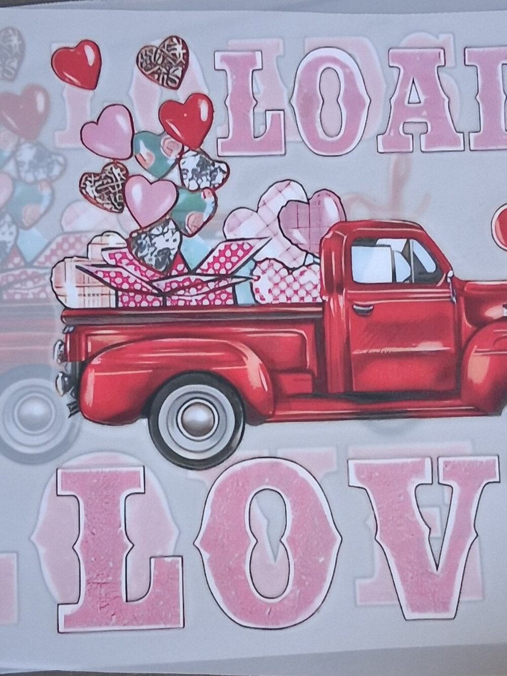 Valentine Theme DTF Heat Transfers